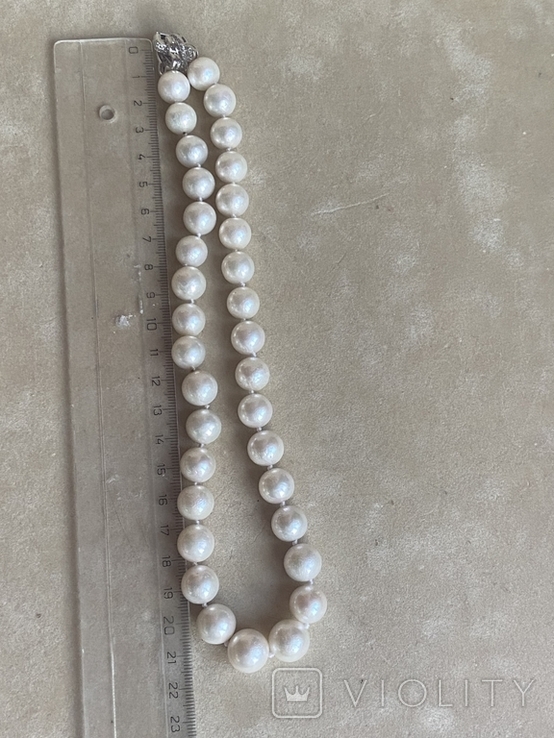 Масивне намисто із перлів 82 грами, фото №8