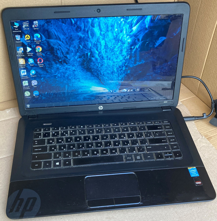 Ноутбук HP 2000 Pentium 2020M RAM 6Gb HDD 500Gb Radeon HD 7450M 1Gb, numer zdjęcia 2