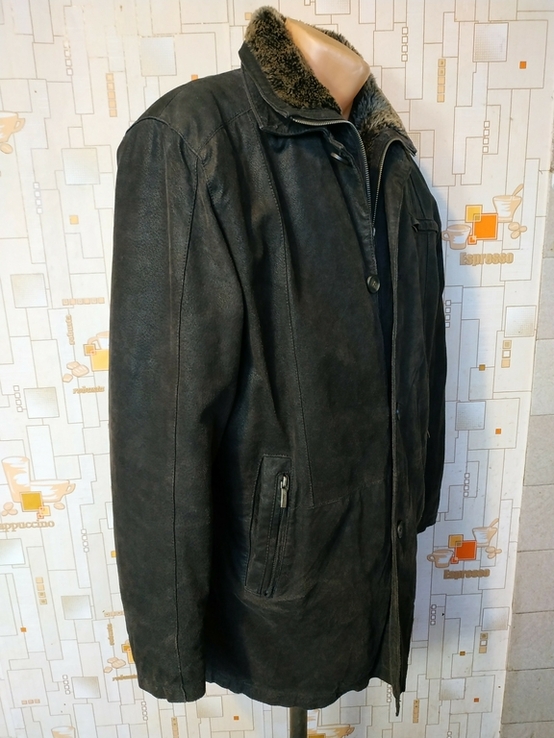 Куртка шкіряна утеплена чоловіча KINGFIELD р-р 52, photo number 6
