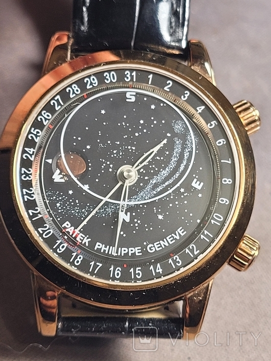 Часы. мех. Patek Philippe geneve копия, фото №2