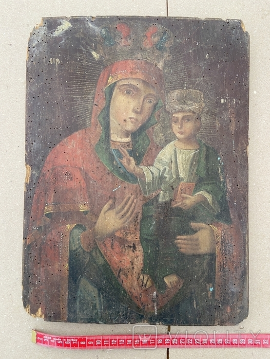 Ікона Богородиця та Ісус, фото №2