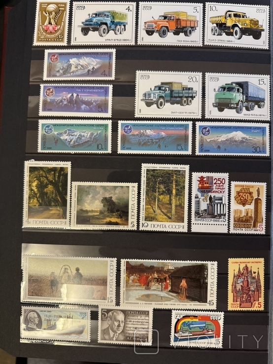 1986, СССР, Годовой комплект (набор) марок, MNH, фото №4