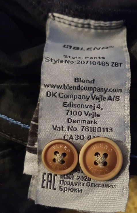 Штани карго з манжетами Blend pants пояс 128 см, photo number 4