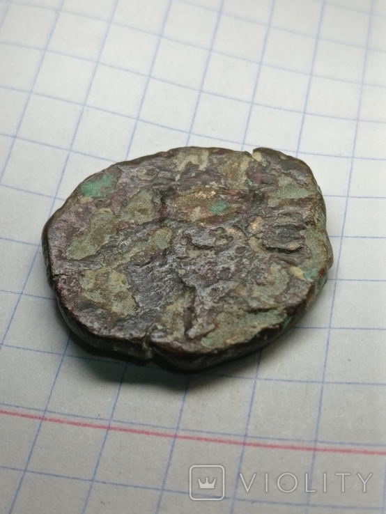 Античная монета, Тира, протома лошади, фото №2