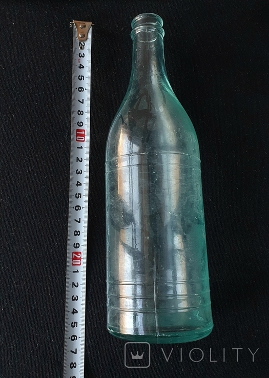 Бутылка СССР Сюгинский-Можгинский стекольный завод 1972 г. клеймо СВЕТ, фото №3