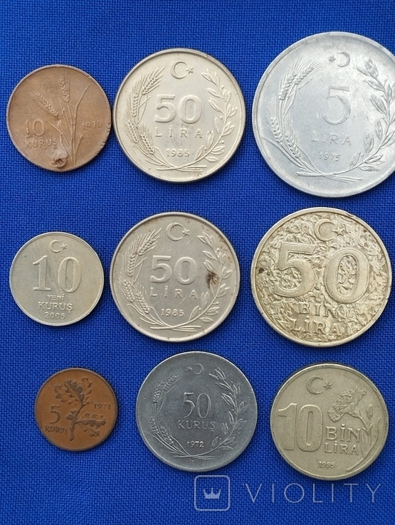 Коллекция монет Турции (Лира), фото №6