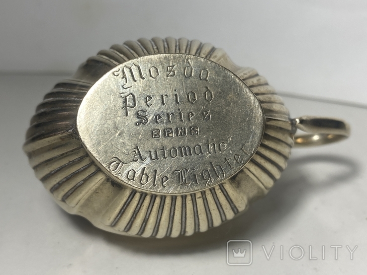 Бензиновая зажигалка Mosda Period Series Automatic Table Lighter. Англия, 1950, фото №4
