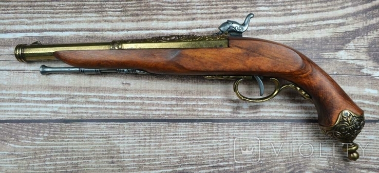 Макет кремневого пістолета Брешия, Італія 1825 рік,копія, фото №3