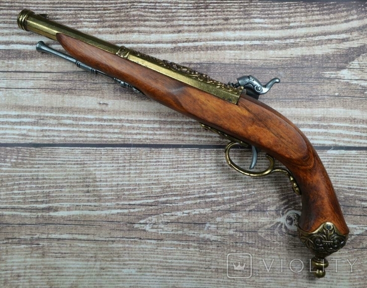 Макет кремневого пістолета Брешия, Італія 1825 рік,копія, фото №5