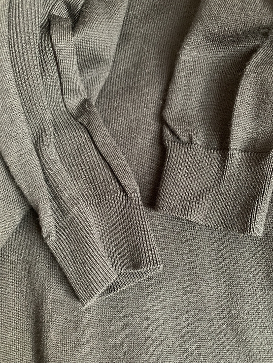 Мужской пуловер, Чоловічий пуловер чорний KARL Lagerfeld М або L, фото №5
