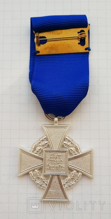 Германия. Третий Рейх. Медаль За 25 лет службы. Копия, фото №3