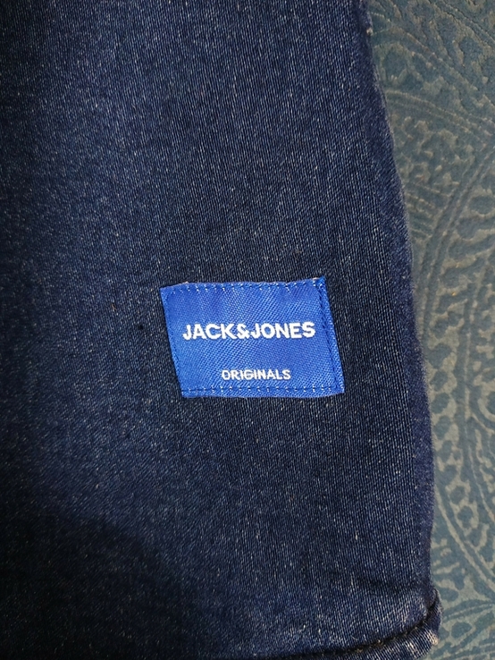 Сорочка джинсова стрейчева JACK &amp; JONES унісекс p-p XS, фото №10