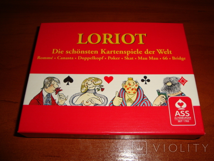 Loriot Playing Cards, photo number 2