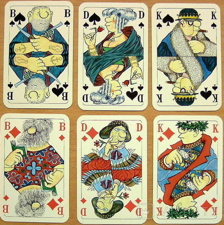 Loriot Playing Cards, photo number 5