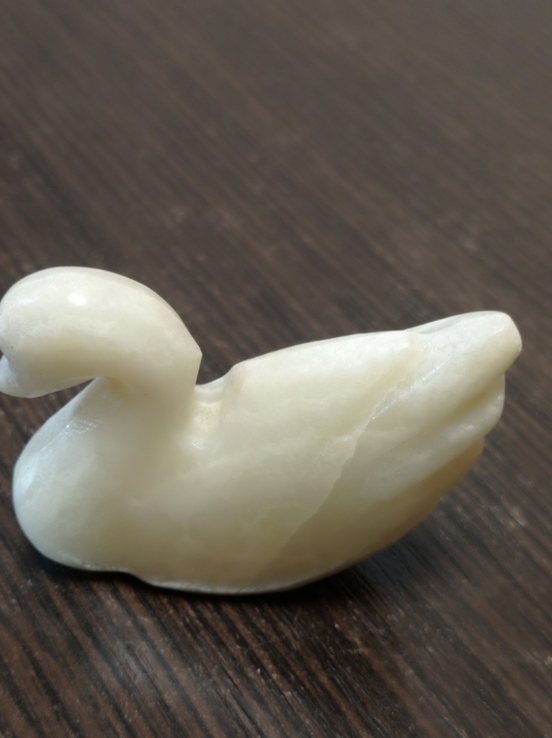Фигурка Лебедь из натурального камня, фото №4