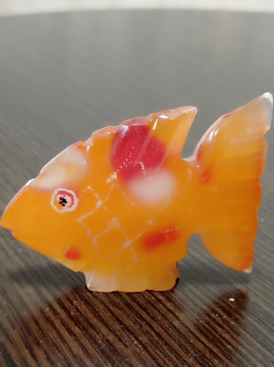 Фигурка Рыба натуральный камень, фото №2