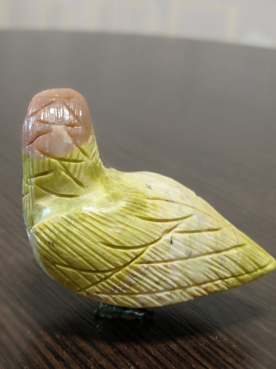 Фигурка Попугай натуральный камень, фото №7
