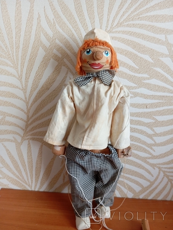 Деревянная кукла " Клоун" ( Германия), фото №3