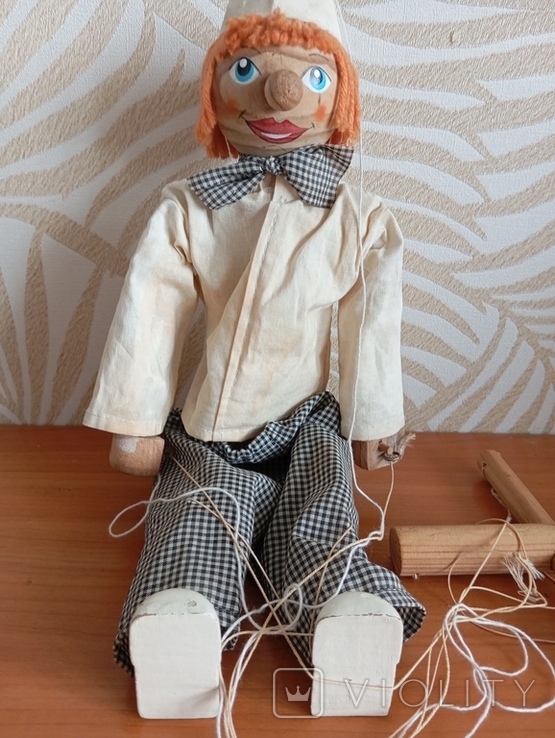 Деревянная кукла " Клоун" ( Германия), фото №5