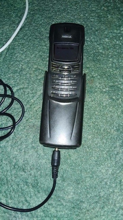 Вінтажний титановий телефон Nokia 8910i, фото №8