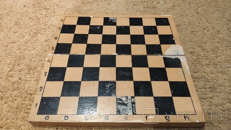 Шахматы (18) доска без фигур, фото №2