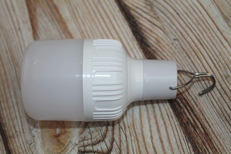 Акумуляторна LED лампа 60W з USB зарядкою (палаточна лампа, наметова лампа) (1157), numer zdjęcia 7