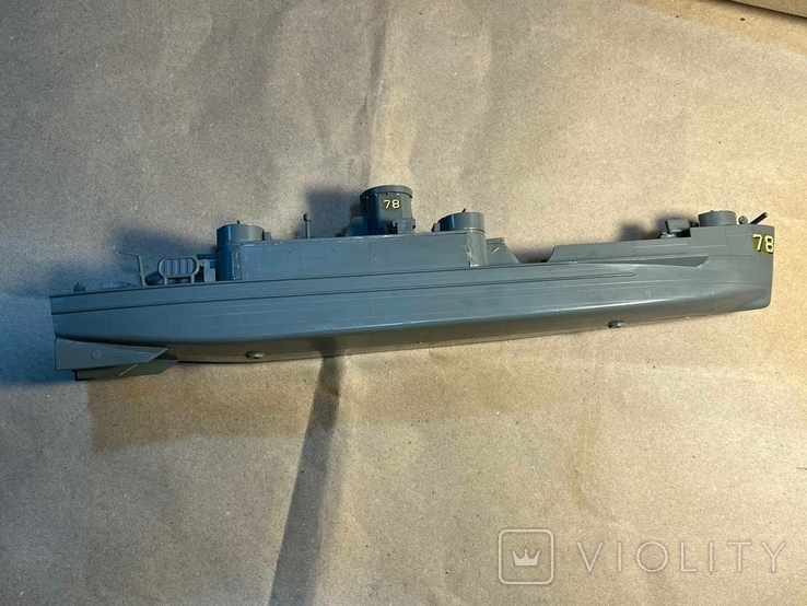 Масштабна модель корабля пластик, фото №9