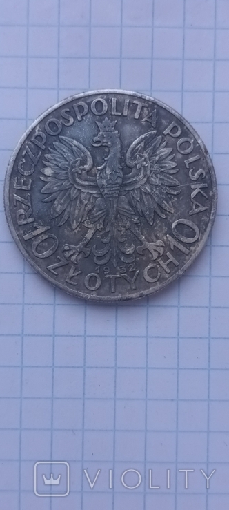 10 злотих 1932 рік, фото №4