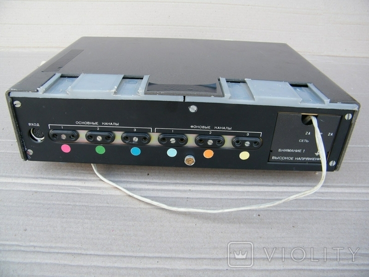 *Парус* Автоматическая цветомузыкальная проекционная установка 1989г, фото №5