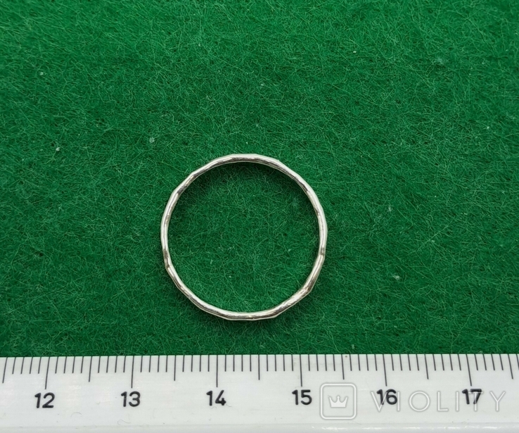 Кольцо Серебро, фото №5