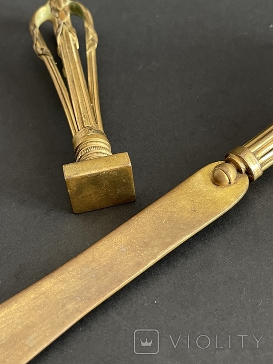 Старовинний ніж і печатка в стилі Ампір Франція, фото №7