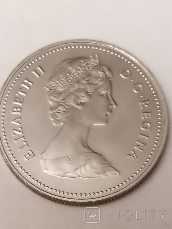 1 долар, Канада, 1983р., фото №3