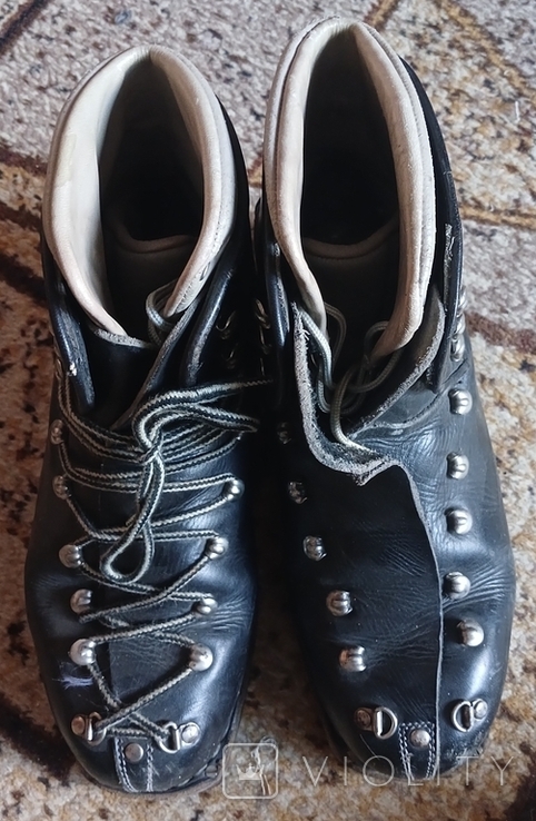 Винтажные лыжные ботинки Hochland, фото №5