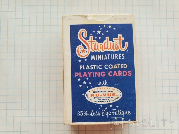 Игральные карты Stardust miniatures USA США 2, фото №3