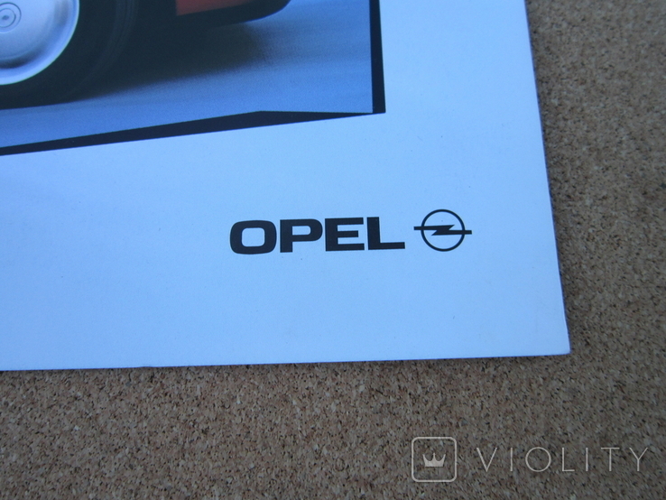 Оригінальна брошура про продаж Opel Corsa swing, фото №3