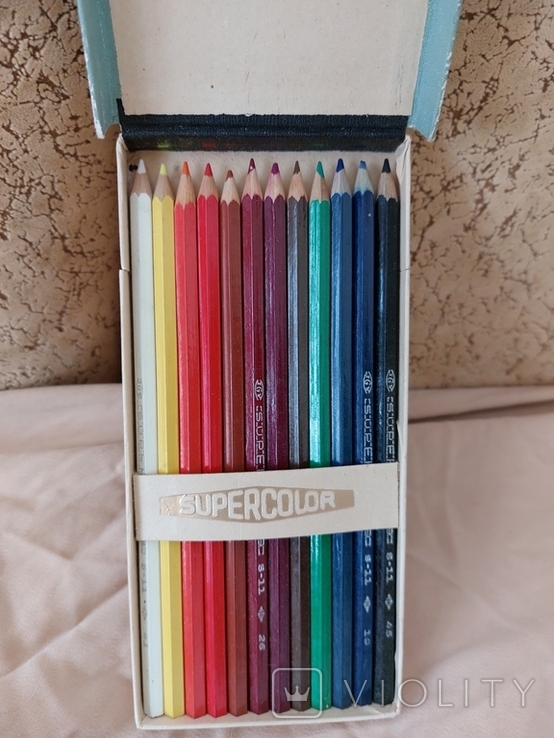 Цветные карандаши Super color, фото №3