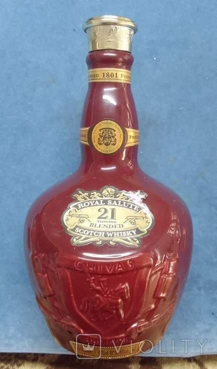Керамическая бутылка Chivas, фото №2
