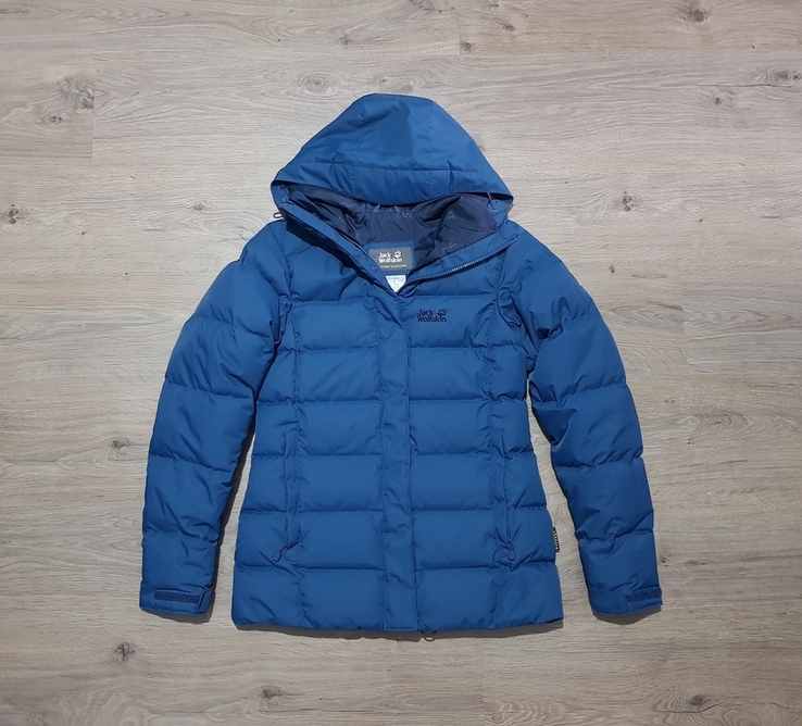 Женский пуховик куртка jack wolfskin helium down coat, numer zdjęcia 2