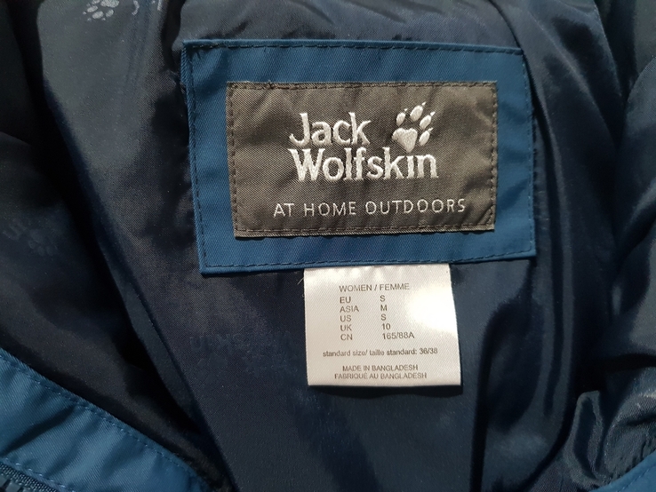 Женский пуховик куртка jack wolfskin helium down coat, numer zdjęcia 6