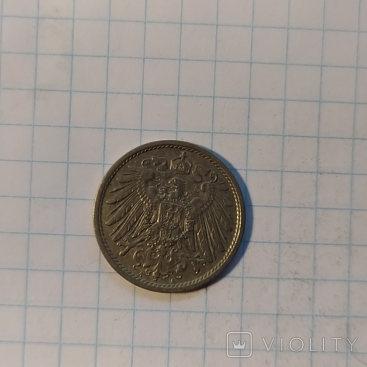 Німеччина, Німецька імперія.10 Pfennig 1912 A, фото №3