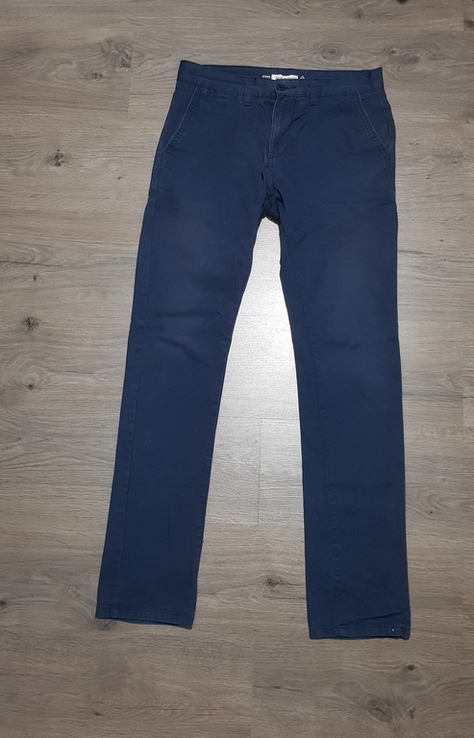 Штаны джинсы синие slim, numer zdjęcia 2