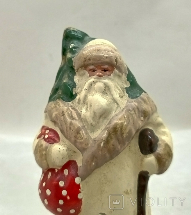 Дед Мороз, папье-маше 13см., фото №3