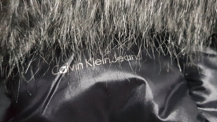 Куртка пуховик демисезонный стильный модный calvin klein, фото №11