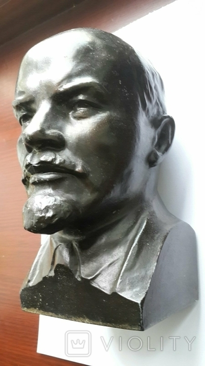 Бюст Ленин литье СССР, фото №2