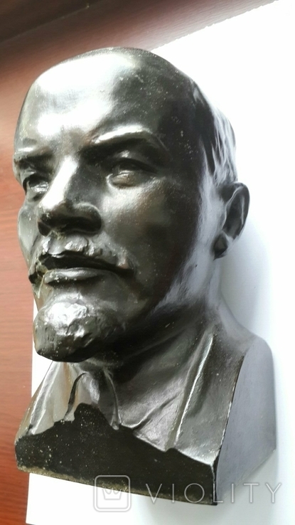 Бюст Ленин литье СССР, фото №6