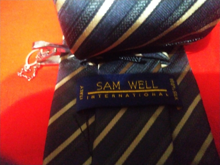 Набір галстук хустинка запонки шпилька, numer zdjęcia 11