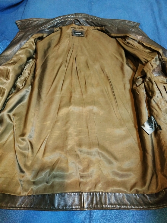 Куртка шкіряна чоловіча без утеплювача JAEGER р-р XXL, фото №9