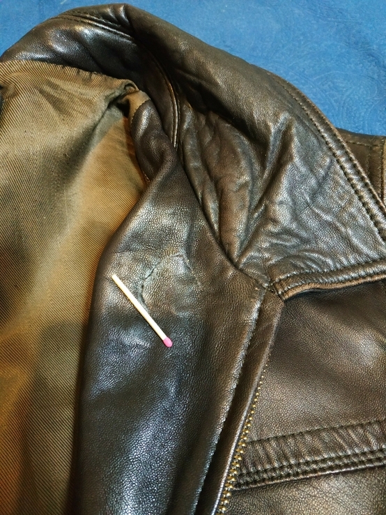 Куртка шкіряна чоловіча без утеплювача JAEGER р-р XXL, photo number 11