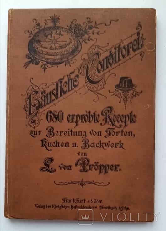 680 рецептів німецькою, 1895р., фото №2