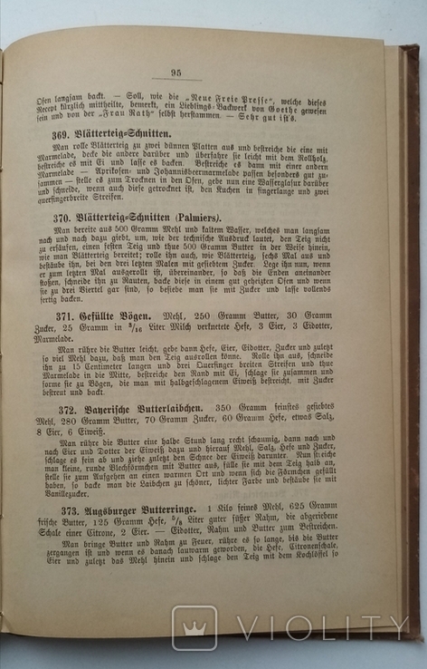 680 рецептів німецькою, 1895р., фото №6